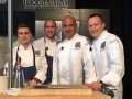 Chefs Harrison Turone, Mathew Peters, Jerome Bocuse, and Philip Tessier