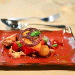 10th Course: A Hot & Hot Tomato Salad-Inspired Dessert