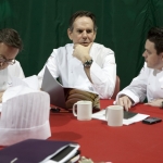 Bocuse d'Or 2010 at The Culinary Institute of America. Judges Table