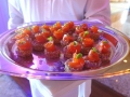 Norwegian Trout, Melon and Trout Roe