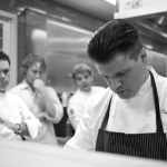 Richard Rosendale with Gavin Kaysen, Grant Achatz, and Gabriel Kreuther.  The Greenbrier  White Sulphur Springs, West Virigina (July 23, 2012)