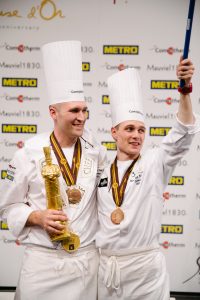 Photo Credit David Escalante_ Head Chef Mathew Peters and Commis Harrison Turone_ with Gold