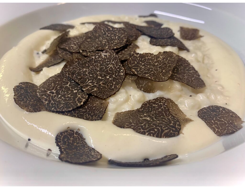 Lyn Wells’ Winter Black Truffle Risotto Ment'or